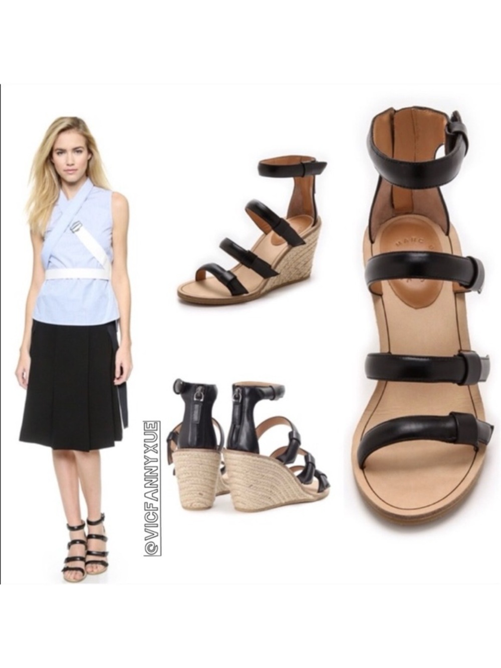 Marc by Marc Jacobs Wedge sandals 36.5